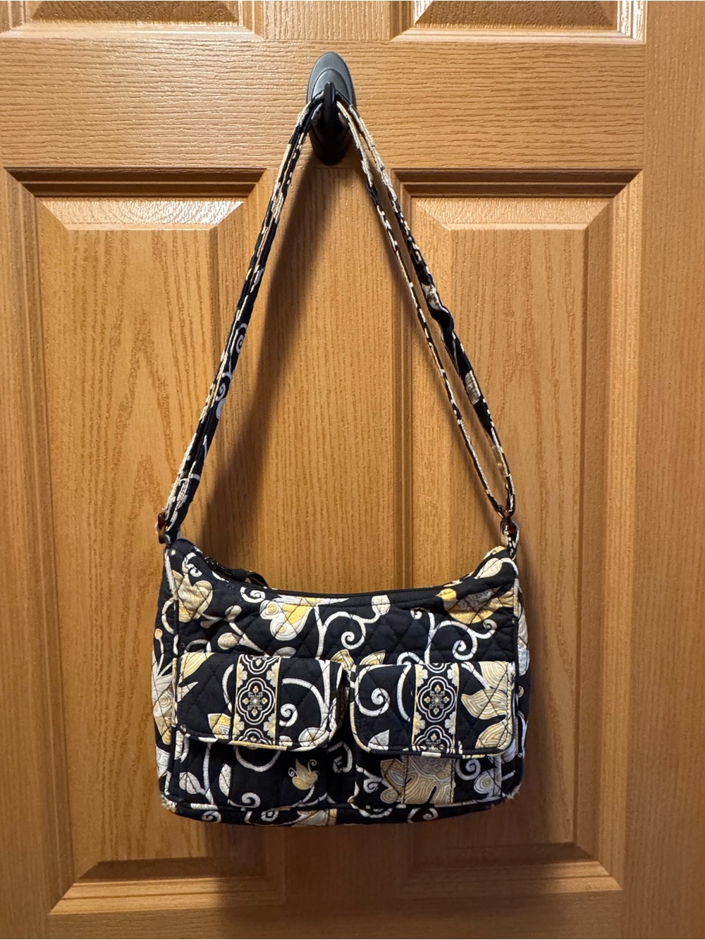 Yellow Bird On-the-go Crossbody Purse in "Yellow Bird" retired pattern